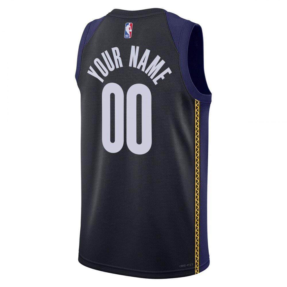 Indiana Pacers Unisex 2022/23 Swingman Custom Jersey - City Edition - Blue-Pro Kit Vault | Brand New 26/27 Sports Jerseys